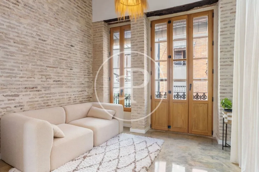 Living Room - Duplex with Sea View in El Cabanyal-El Canyamelar