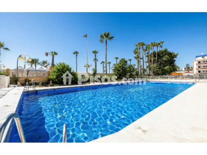 Piscine - Beachfront Studio with Sea View in Benalmádena Costa