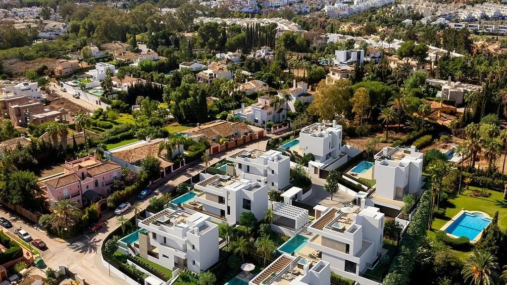 Õhuvaade - Luxury Villa with Sea View in Estepona