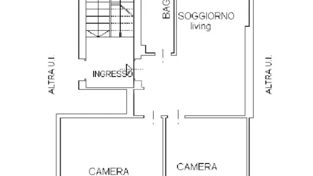 Plan - Energy-Efficient Apartment with Balcony in Piossasco