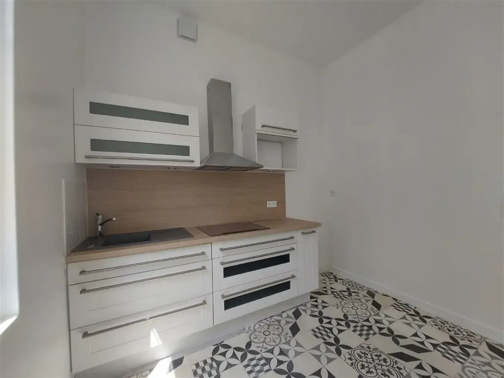 Köök - 2-Bedroom Apartment with Rouen Charm in Rouen