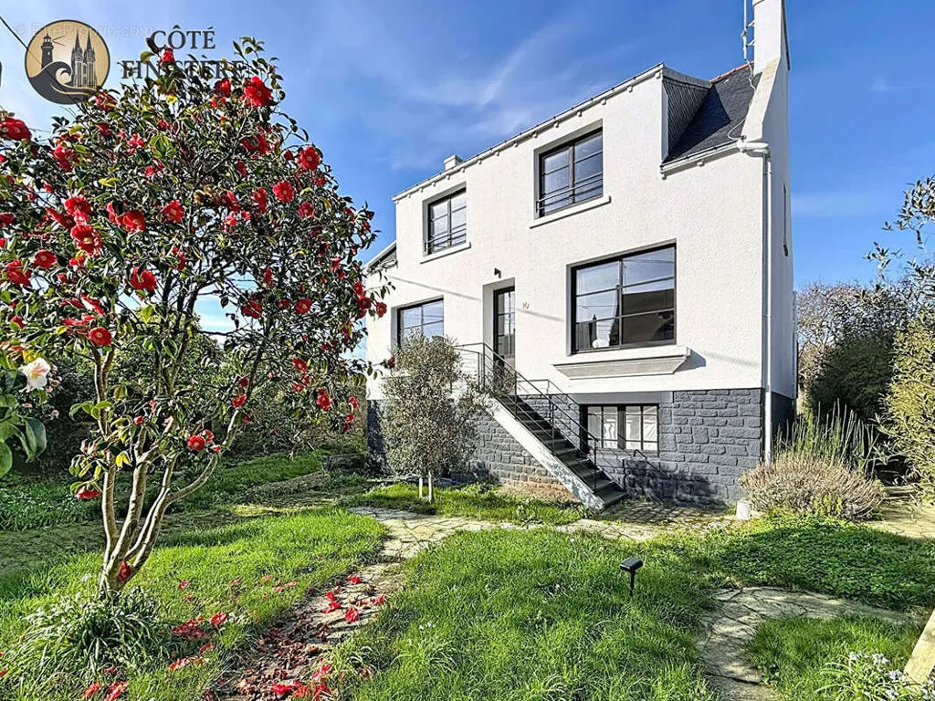 Extérieur - Maison Contemporaine avec Jardin à Loctudy