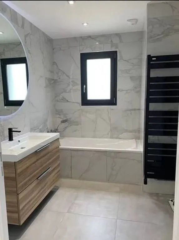 Salles de bain - Appartement Neuf avec Terrasse à Puteaux