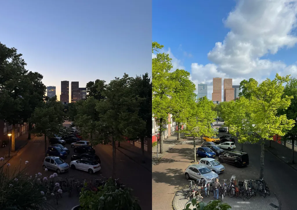 Portiekflat with Zuidas View in Amsterdam