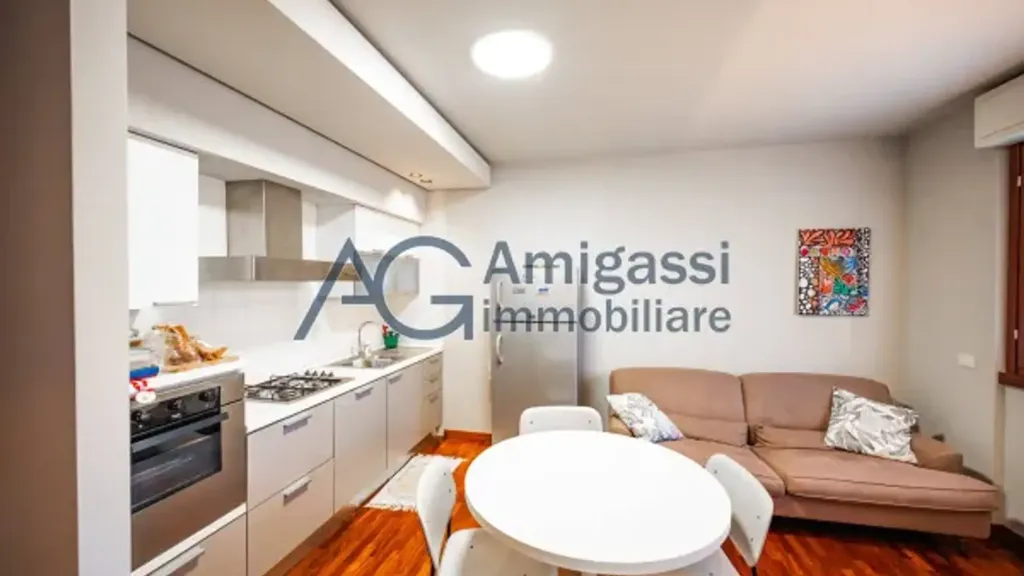 Köök - Luxury Duplex with Balcony in Scanzorosciate
