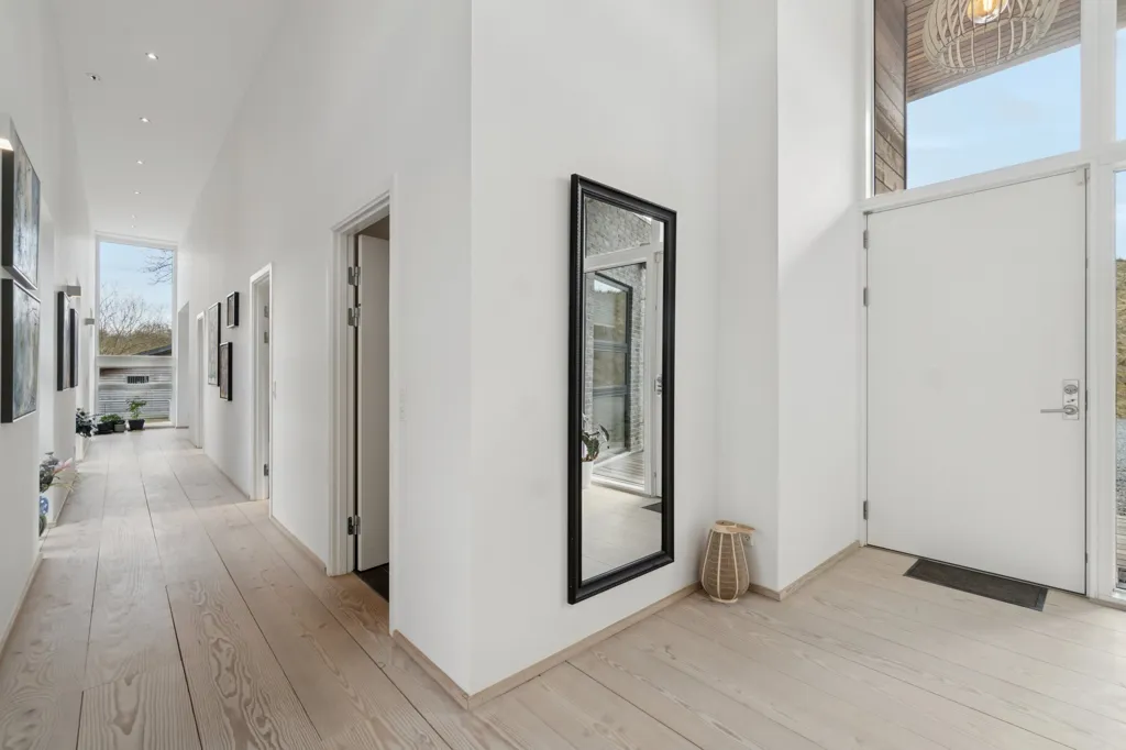 Entrée - Modern House with Stringent Architecture in Stouby
