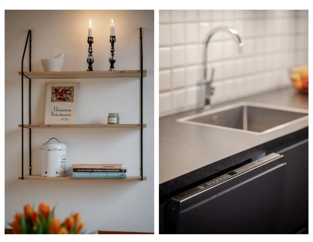 Cuisine - Renovated Penthouse with Balcony in Norrmalm