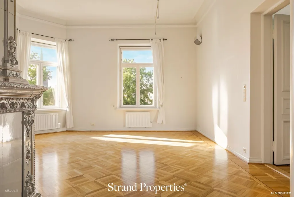 Séjour - Jugend Flat with Sea Views in Ullanlinna, Helsinki