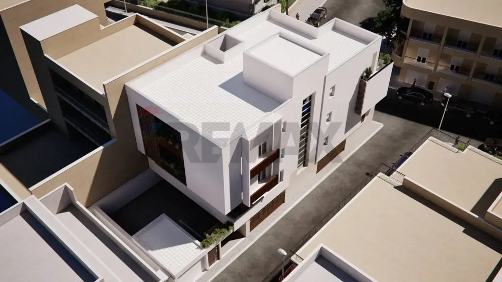 Õhuvaade - Newly Constructed Apartment with Balcony in Bitonto