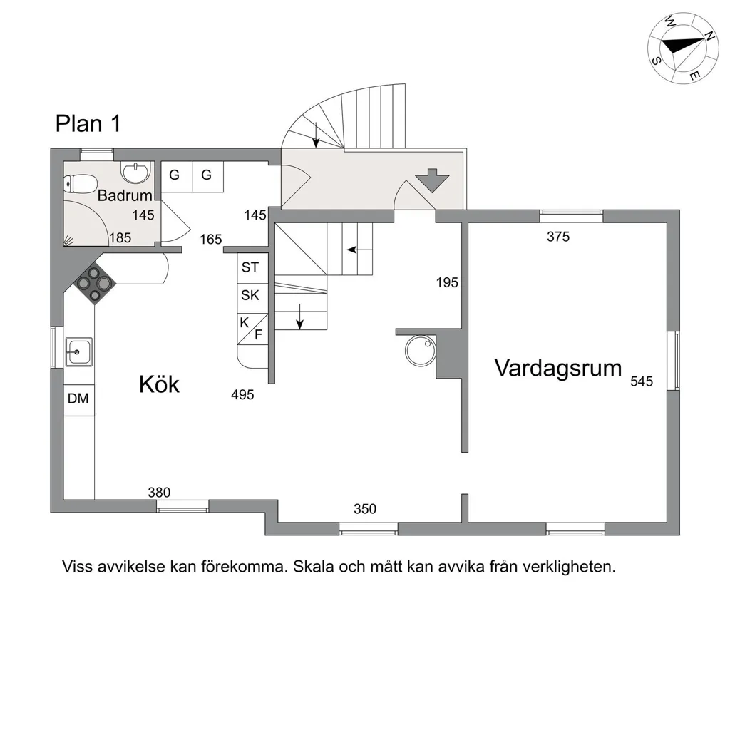 Planimetria - Villa with Garden near Trosa Centre