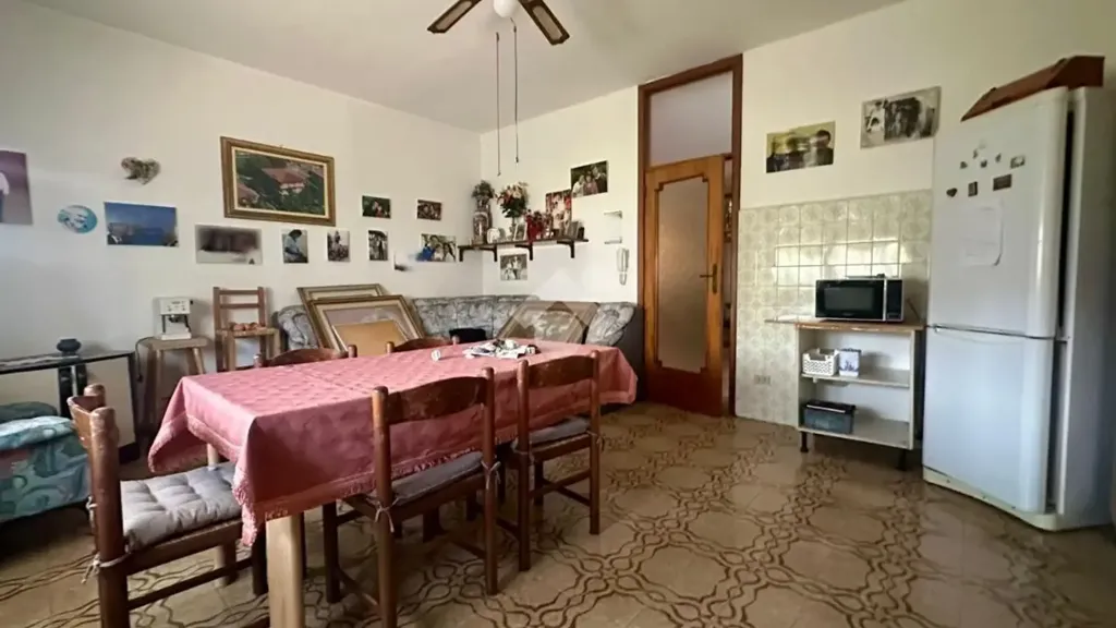 Dining Room - Ground Floor Apartment with Veranda in Ghisalba