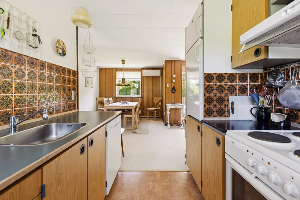 Kitchen - 1975 Summerhouse with Garden in Slagelse
