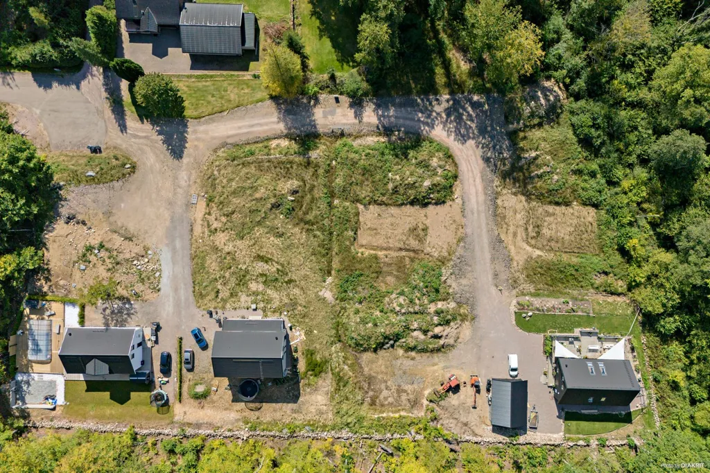 Aerial - Customisable Villa in Svenstorp, Skåne
