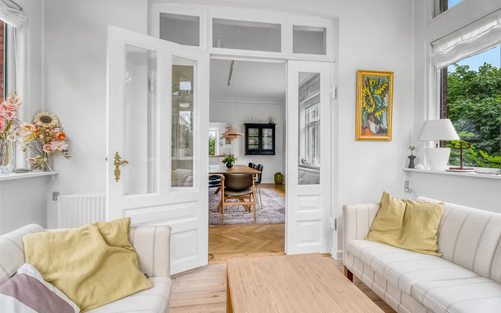 Séjour - Rustic Redbrick Villa with Garden in Nakskov