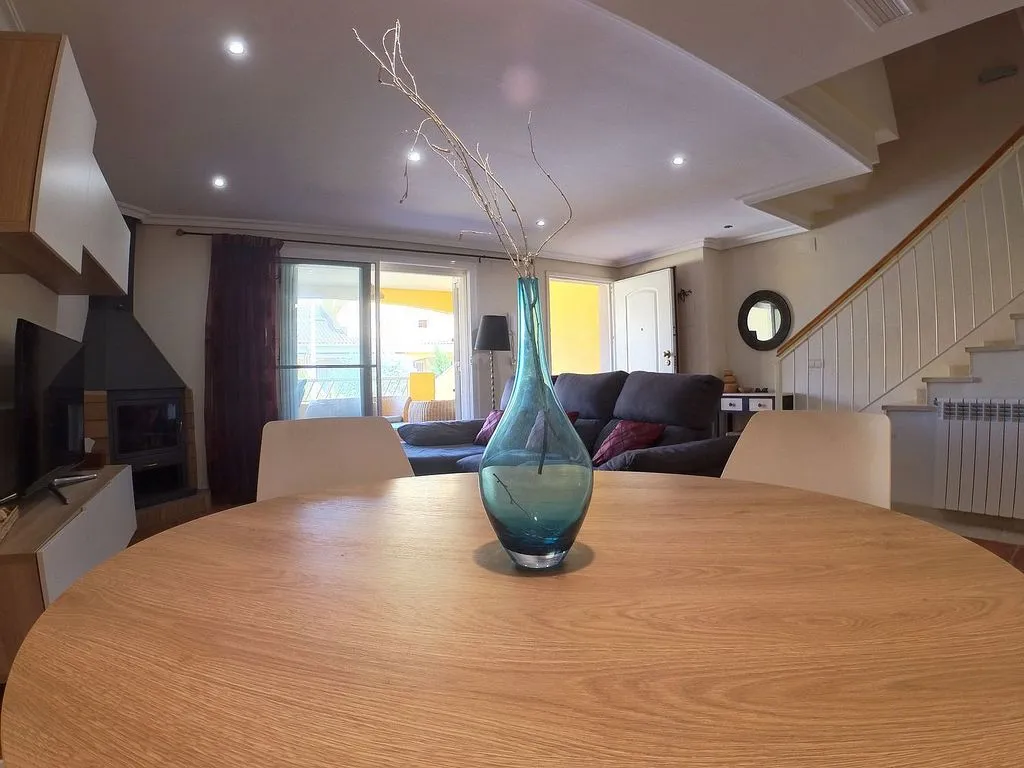 Salle à manger - Semi-detached House with Pool in Almardà