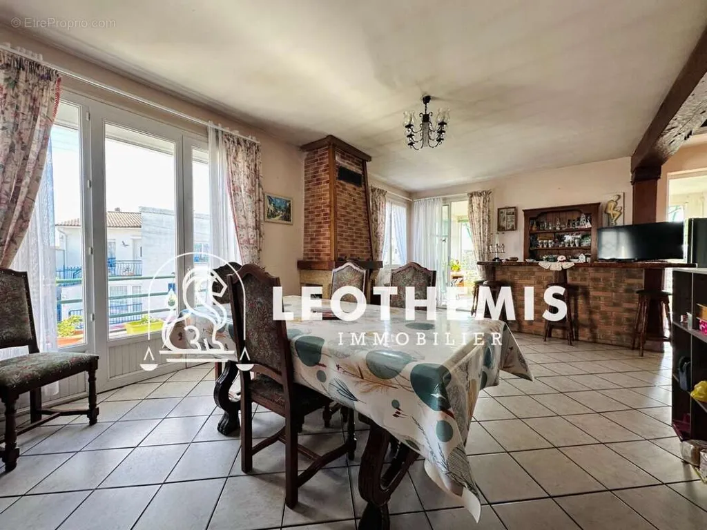 Salle à manger - Maison de ville avec jardin à La Tremblade