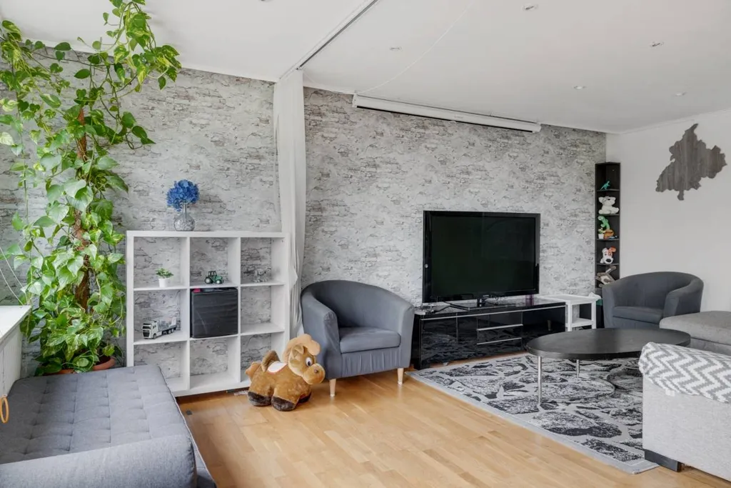 Soggiorno - Apartment with Balcony in Almvik, Malmö