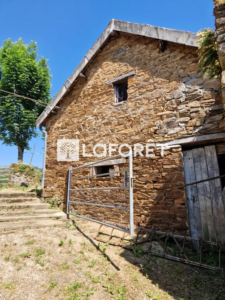 Exterior - Rustic Stone House with Land in La Primaube