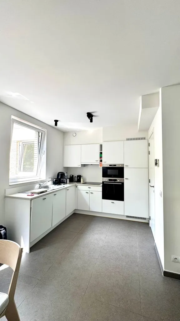 Cucina - Luxury Apartment with Terrace in Aalter