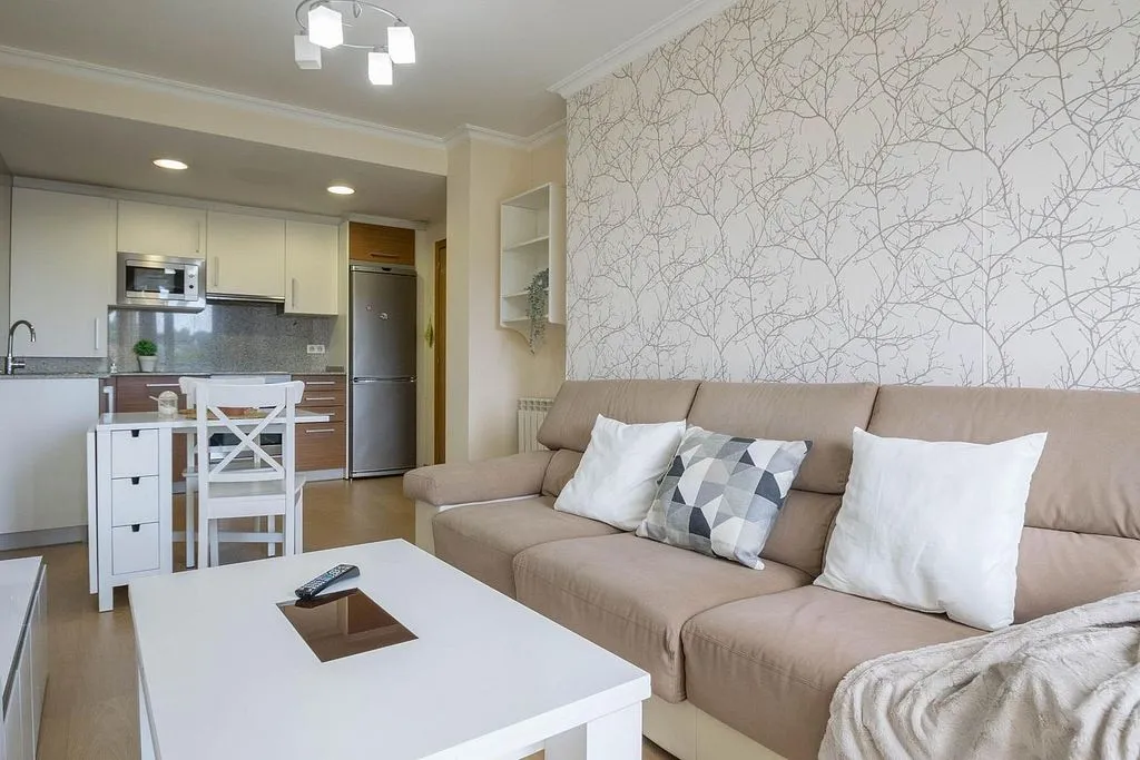 Séjour - T4 Apartment with Garage in Cambre