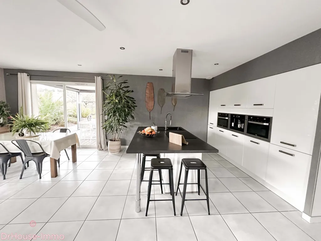 Cucina - Penthouse with Pool in Carcans