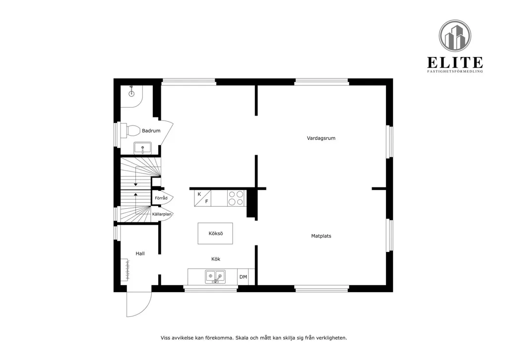 Plaan - Villa with Renovation Potential in Lilla Beddinge