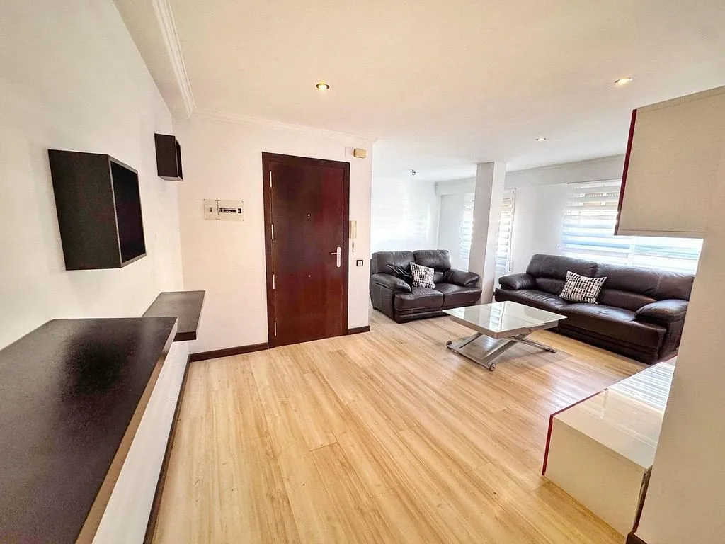 Séjour - Apartment with Balcony in El Campet, Petrer