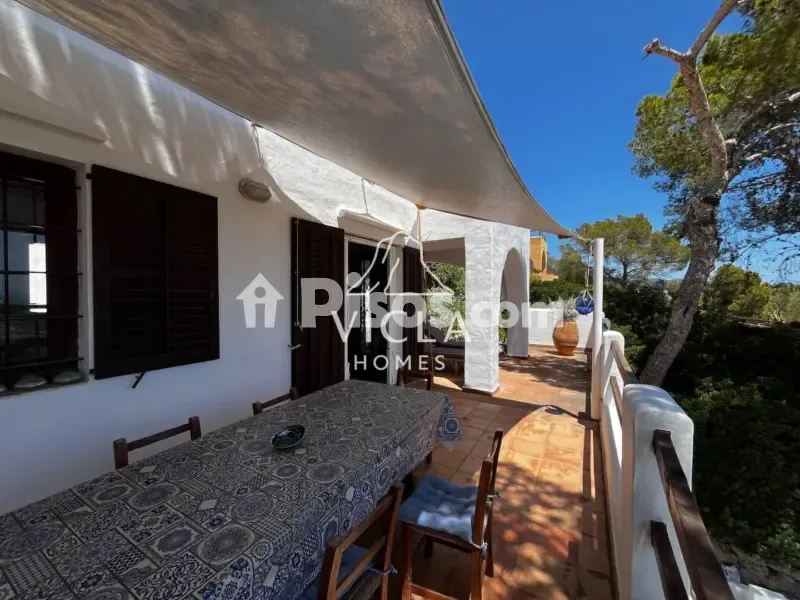 Terrass - Apartment with Sea View in Es Cubells