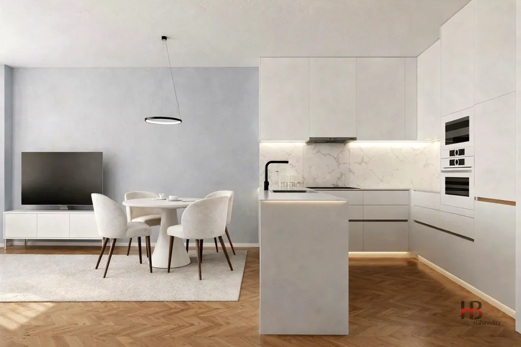 Köök - Contemporary T1 Apartment in Porto's Historic Centre