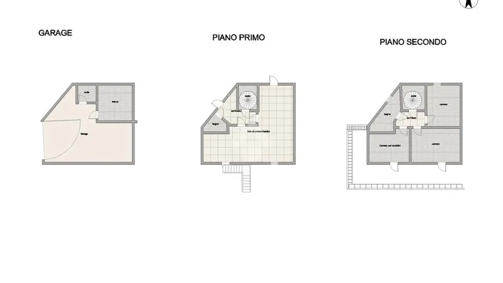 Floor Plan - Villa with Private Garden in Pietrastornina
