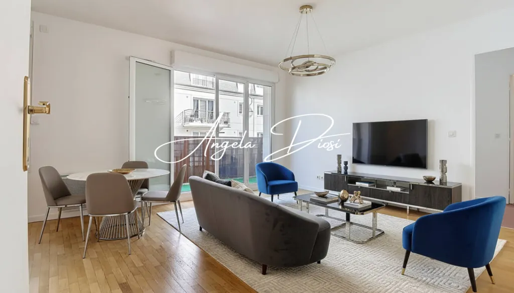 Séjour - Appartement avec Balcon et Parking à Antony