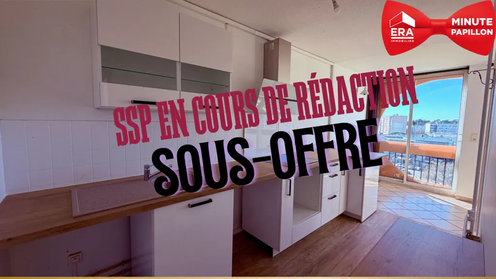 Kitchen - 4-Piece Apartment with Parking in Talence