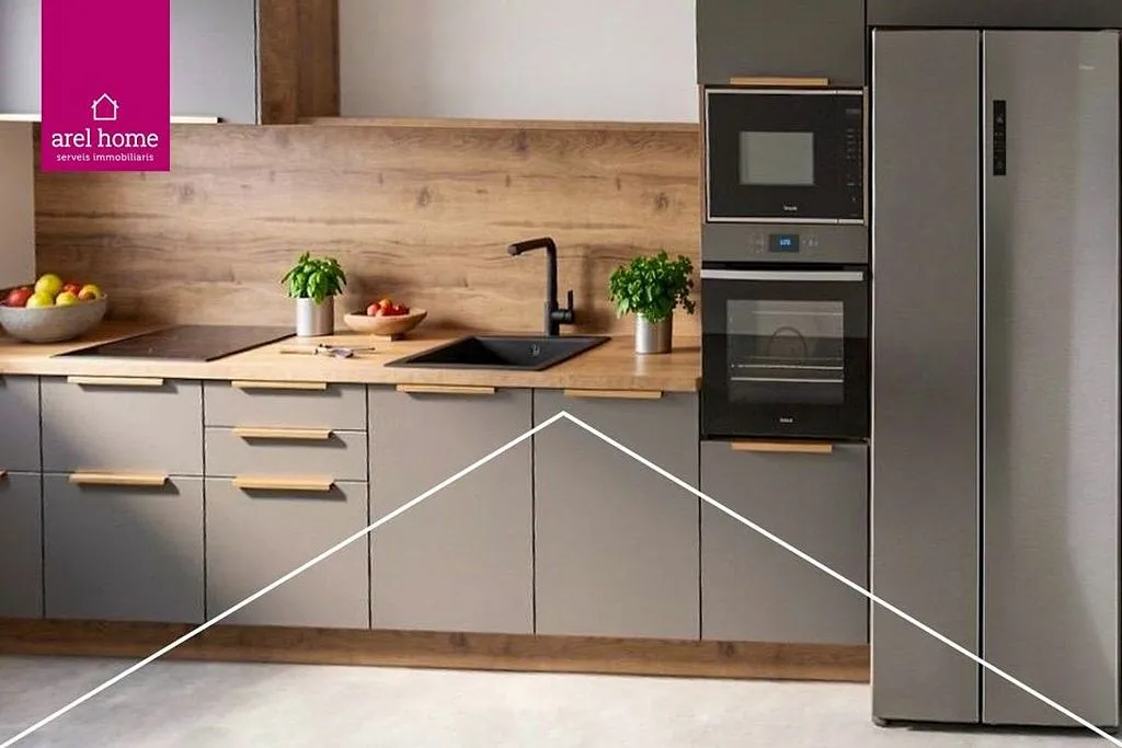 Kitchen - New Flat with Air Conditioning in Esplugues