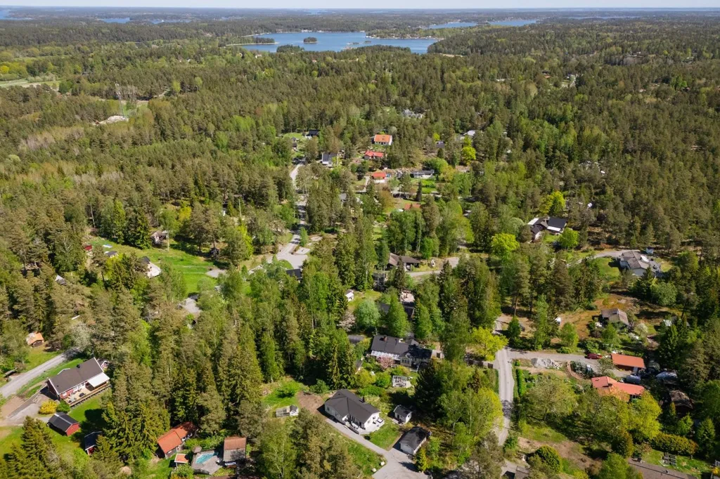 Õhuvaade - Villa with 4 Bedrooms in Evlinge, Värmdö
