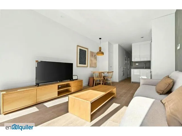 Soggiorno - Apartment with Pool in Chamartín, Madrid