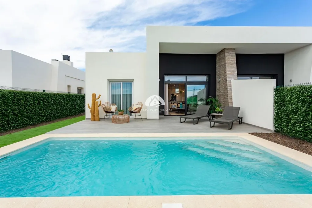 Piscine - Apartment with Pool in La Finca Golf, Algorfa