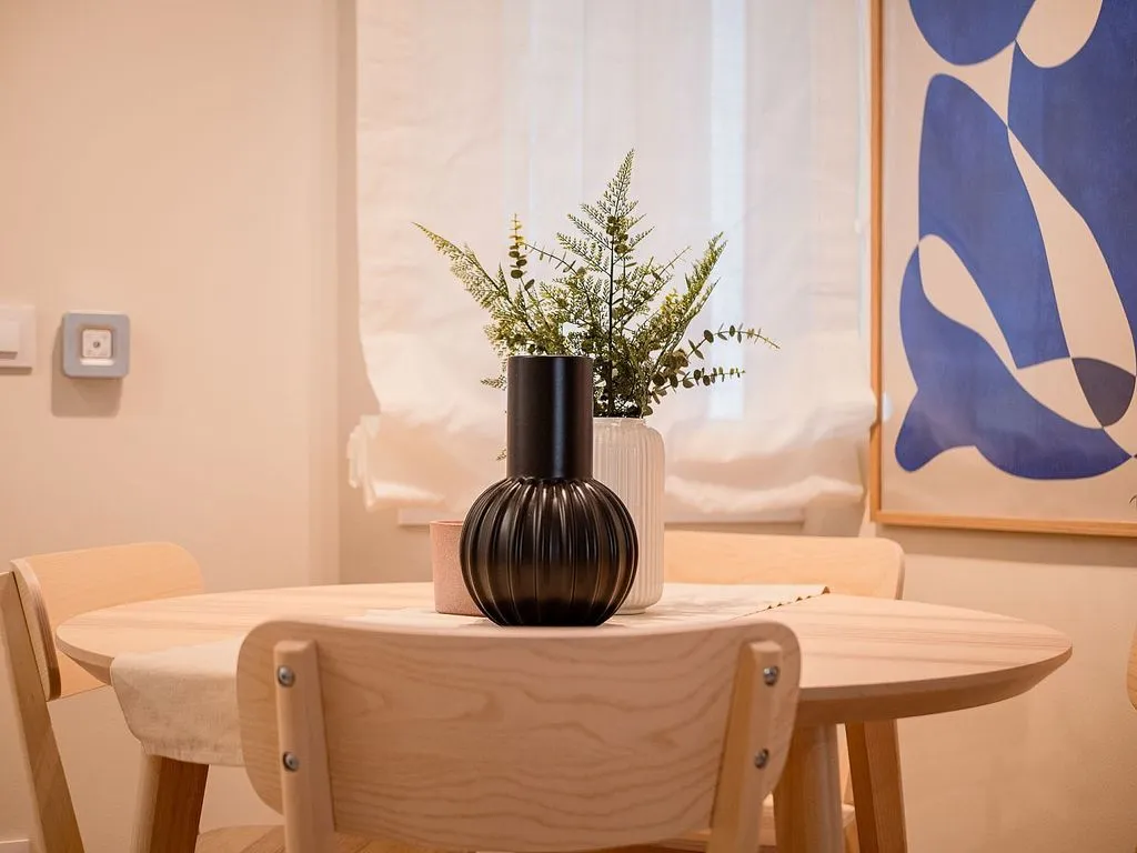 Söögituba - 3-Bedroom Flat with Terrace in Retiro