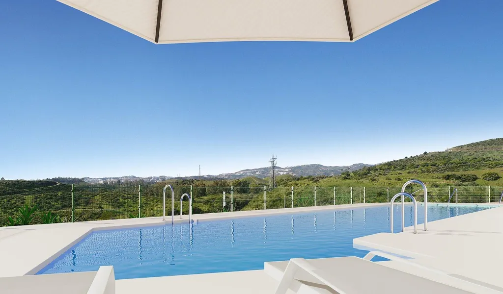 Piscina - Apartment with Panoramic Views in Mijas