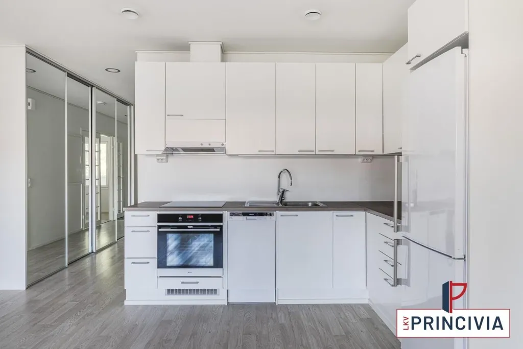 Kitchen - Geothermal Loft with Sauna in Kerava