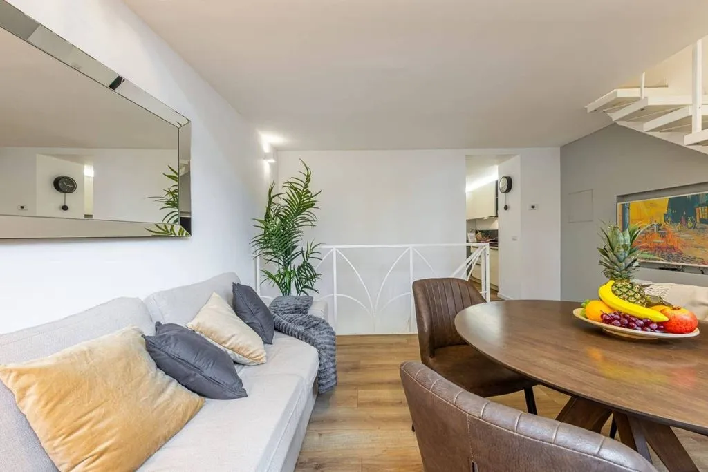 Séjour - Luxury Loft with Metro Access in Milan