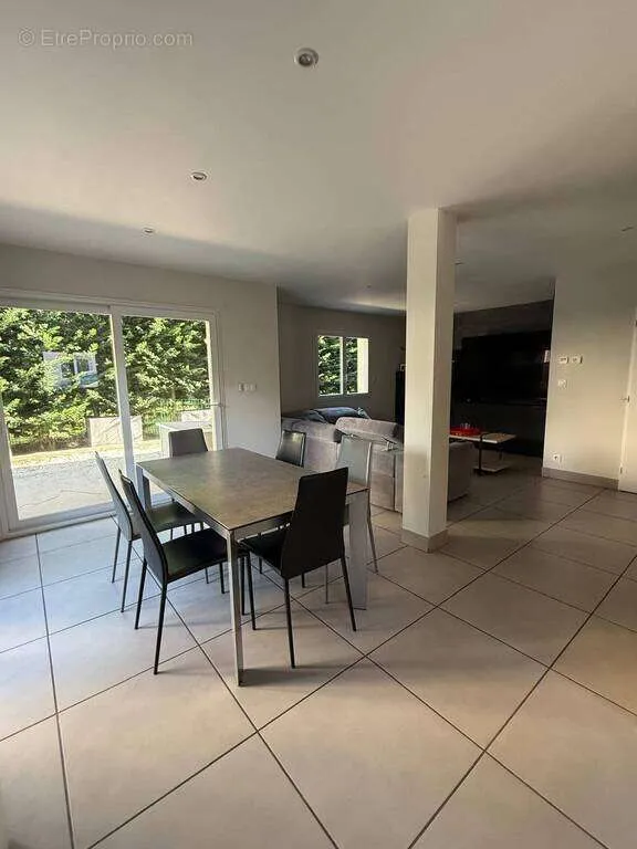 Dining Room - Linked Villa with Large Terrace in Saint-Genis-Pouilly