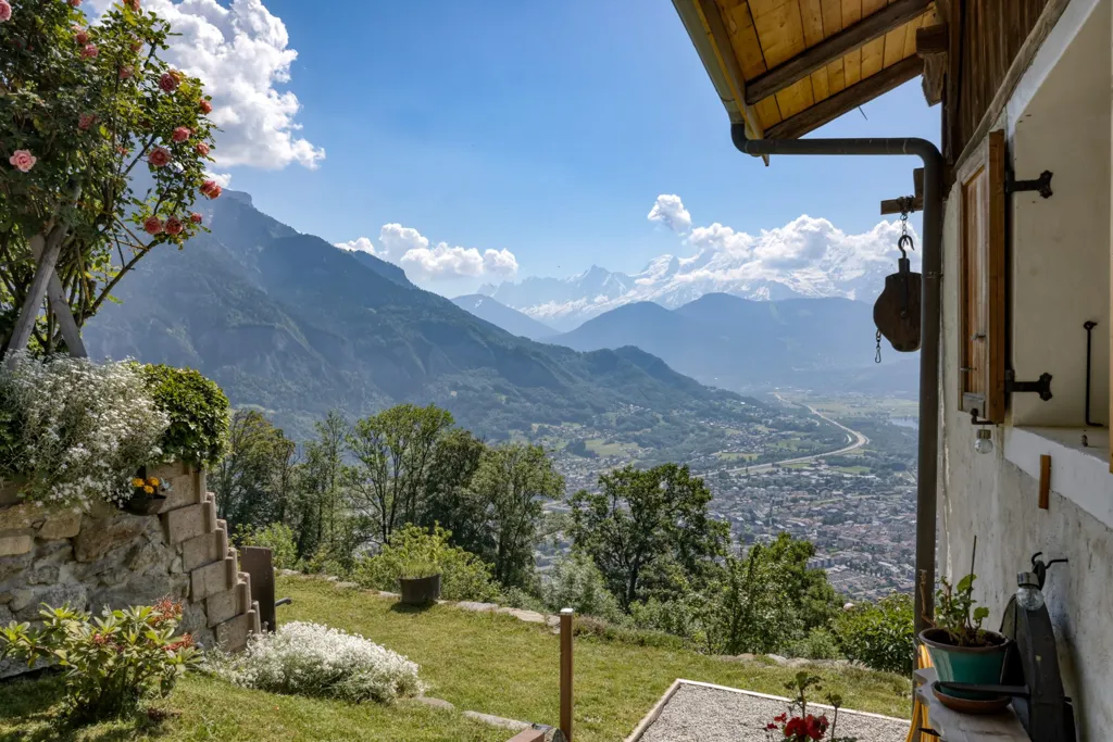 Terrazza - Farmhouse with Mont-Blanc View in Sallanches