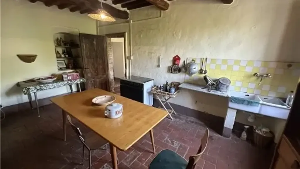 Salle à manger - Rustic Terraced House in San Gimignano