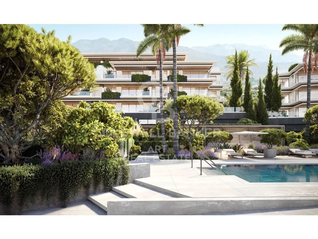 Piscine - Luxury Apartment with Sea View in Mijas