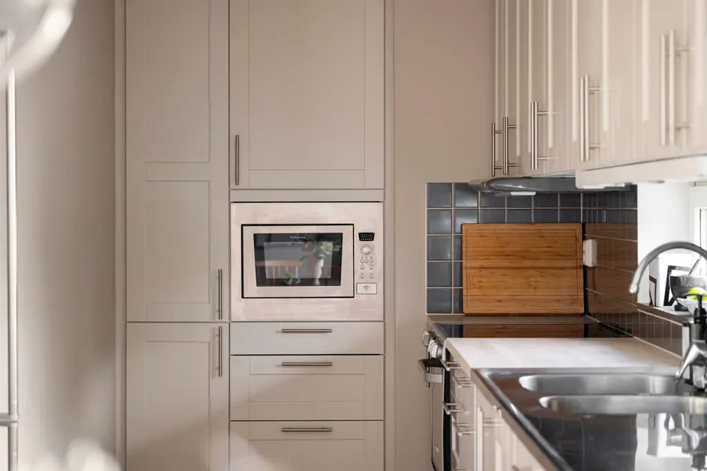 Cucina - Terraced House with Sea View in Lilla Essingen