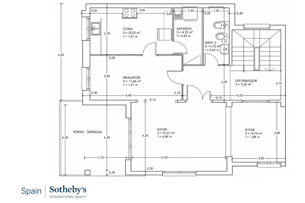 Plan - Contemporary 5-Bedroom House with Pool in Sitges