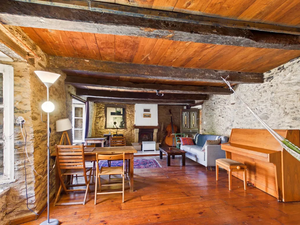 Soggiorno - Historic House by River in Ambialet