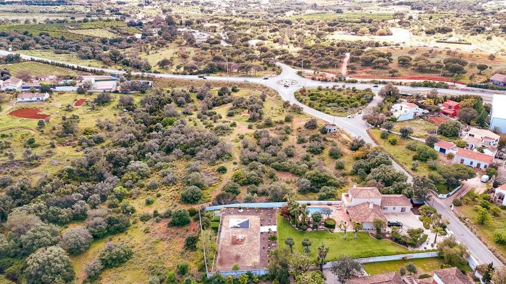 Vue aérienne - Development Plot in Loulé, Algarve