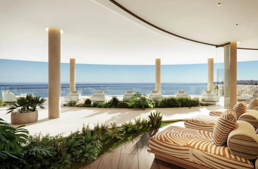 Terrass - 3 magamistoaga korter asukohas Fuengirola