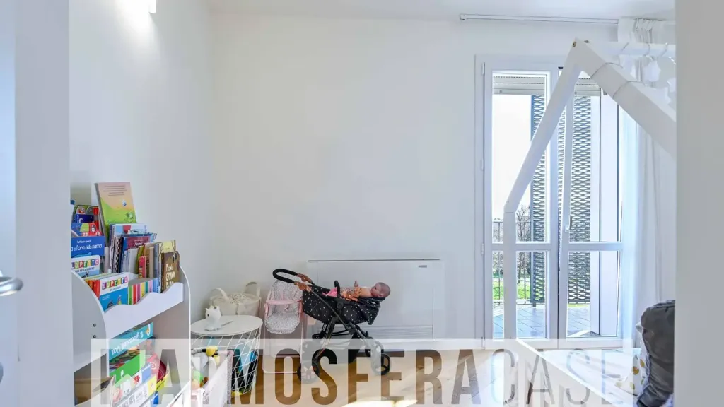 Bedrooms - Trilocale with Terrace in Treviglio